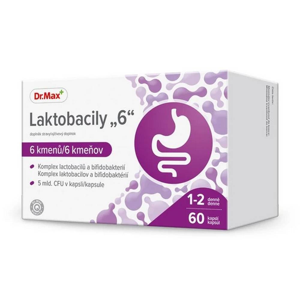 dr max laktobacily 6 60 Dr. Max Lactobacilli 6 60