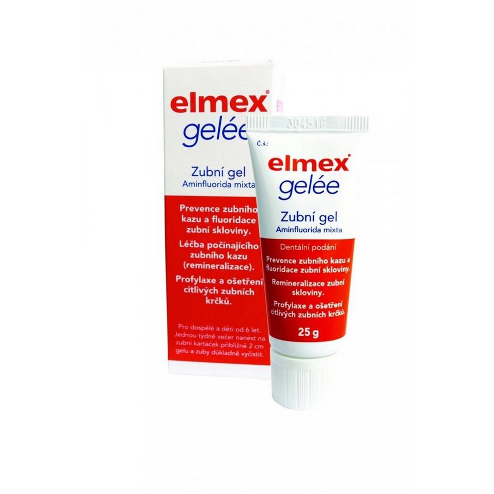 elmex gelee 3319 mgg221mgg 25 g Elmex Gelée 33.19 mg/g + 22.1 mg/g Gel 25 g