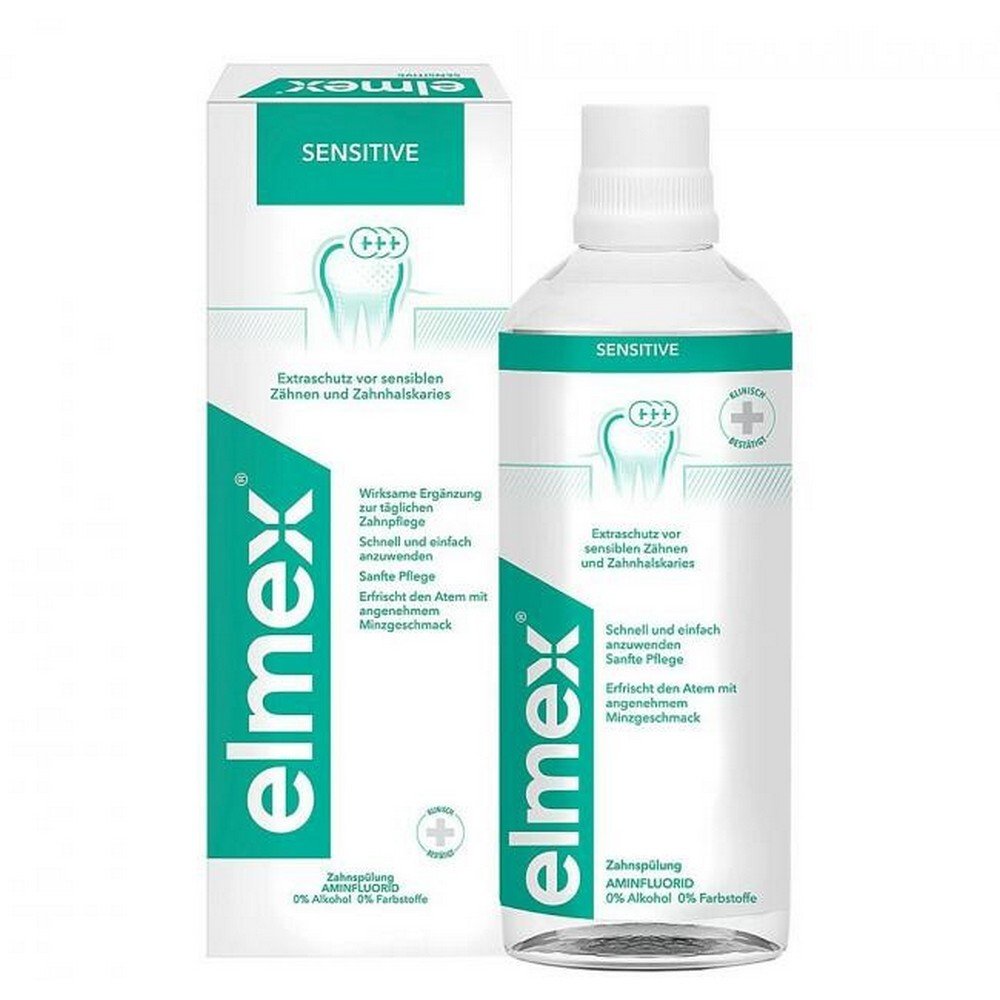 elmex sensitive dental rinse 400 ml Elmex Sensitive Dental Rinse 400 ml