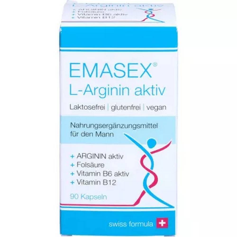 emasex l arginine capsules 90 pcs Emasex L-Arginine Capsules 90 Pieces