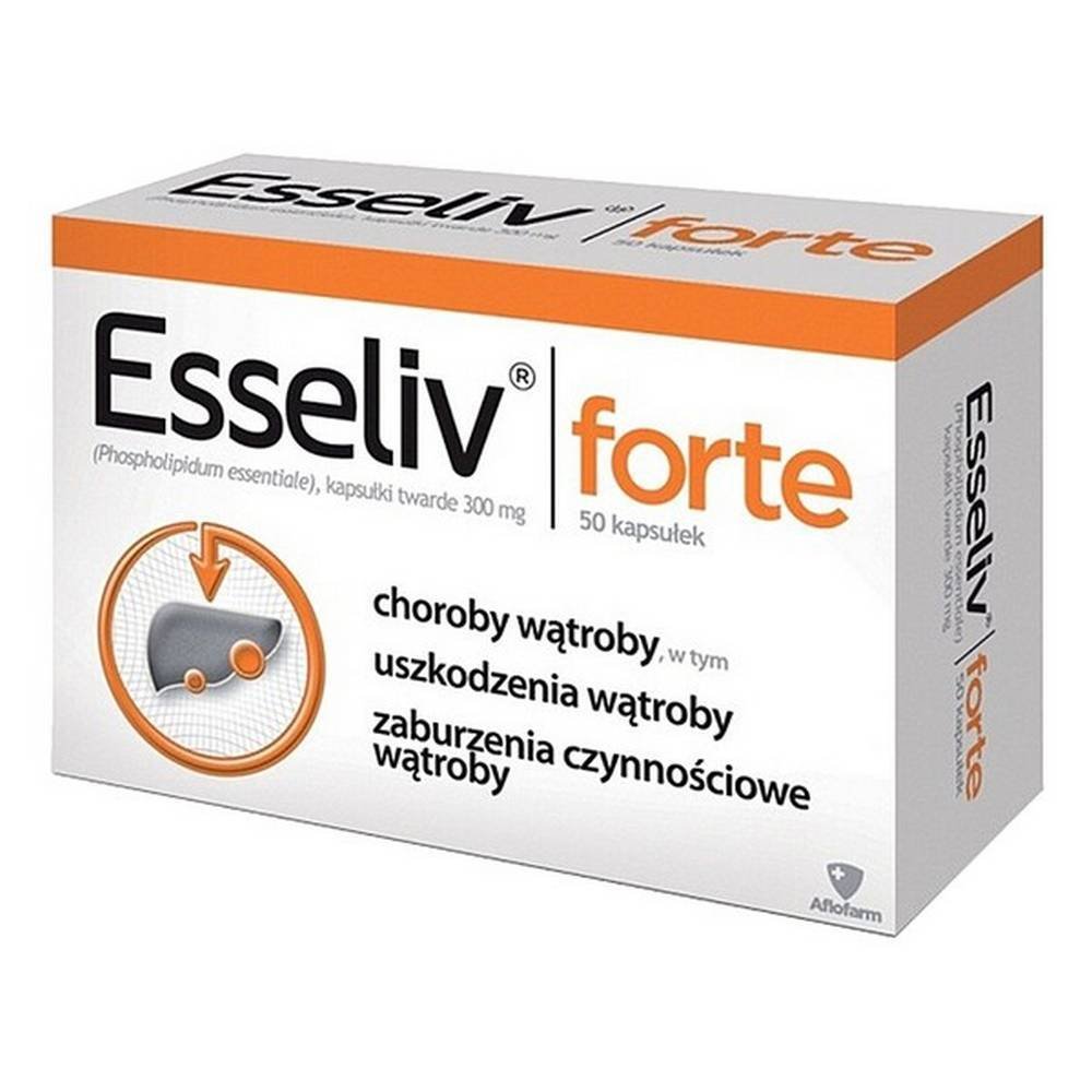 esseliv forte 300 mg heart capsule 50 stk Esseliv Forte 300 mg Capsules 50 pcs