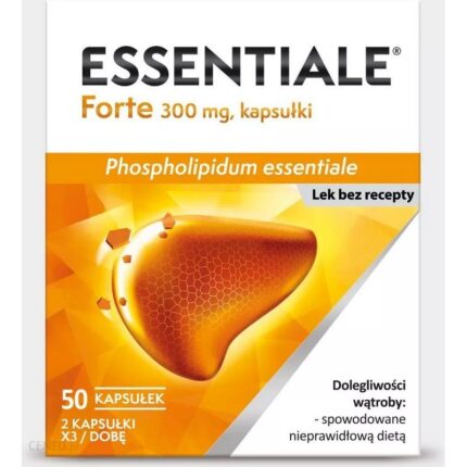Essentiale Forte for liver 300mg 50 caps.