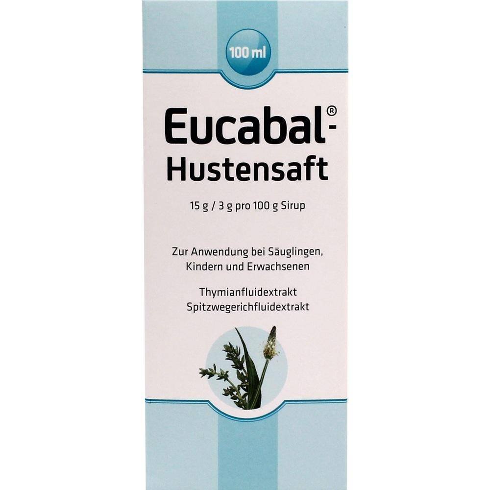 eucabal cough syrup 100 ml EUCABAL cough syrup, 100 ml