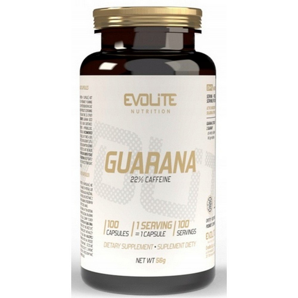 evolite guarana extract 100 caps stimulation 455mgevolite ekstrakt z guarana 100 kapsulek stymulujacy 455mg Evolite Guarana Extract 100 Caps 455 mg Stimulation