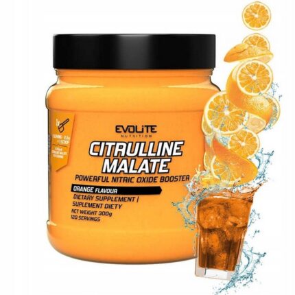 Evolite Nutrition Citrulline Pre-Workout Powder Orange 300g