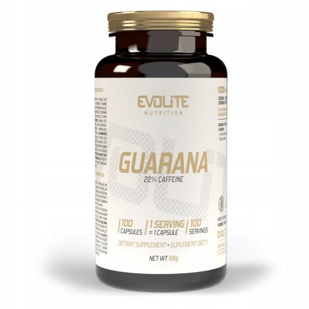 evolite nutrition pre workout supplement guarana capsulesevolite nutrition suplement przedtreningowy w kapsulkach z guarana Evolite Nutrition Guarana Pre-Workout Capsules
