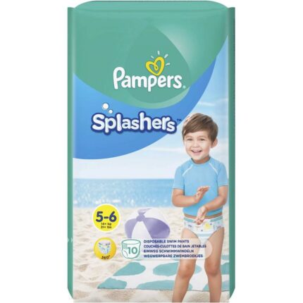 Pampers Splashers 5-6, swim and beach diapers, (14+ kg), 10 pieces.