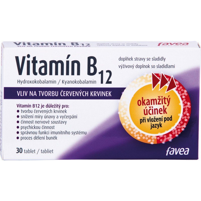 favea vitamin b12 30 tab Favea Vitamin B12 30 tab