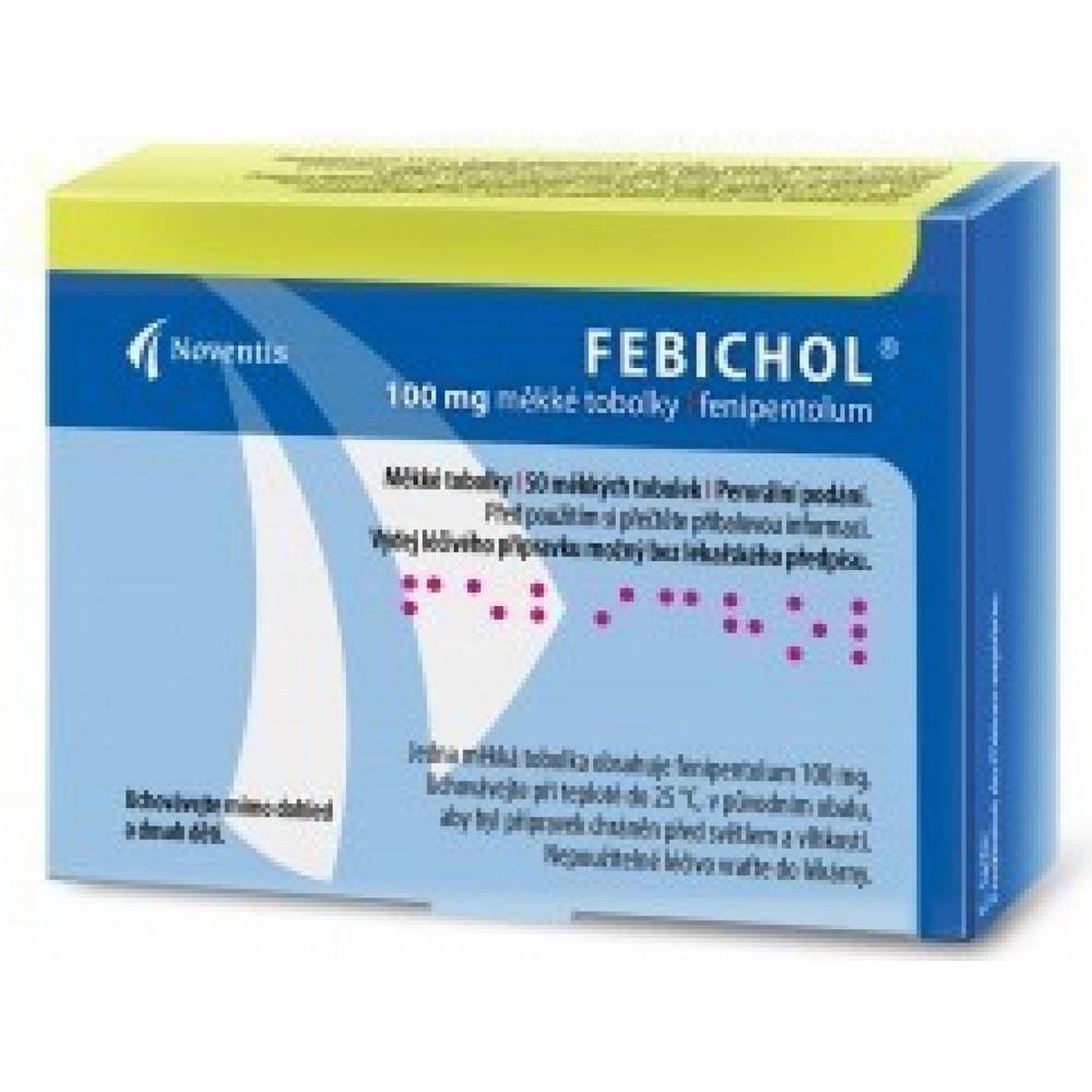 febichol 100mg 50 Febichol 100 mg, 50 pcs