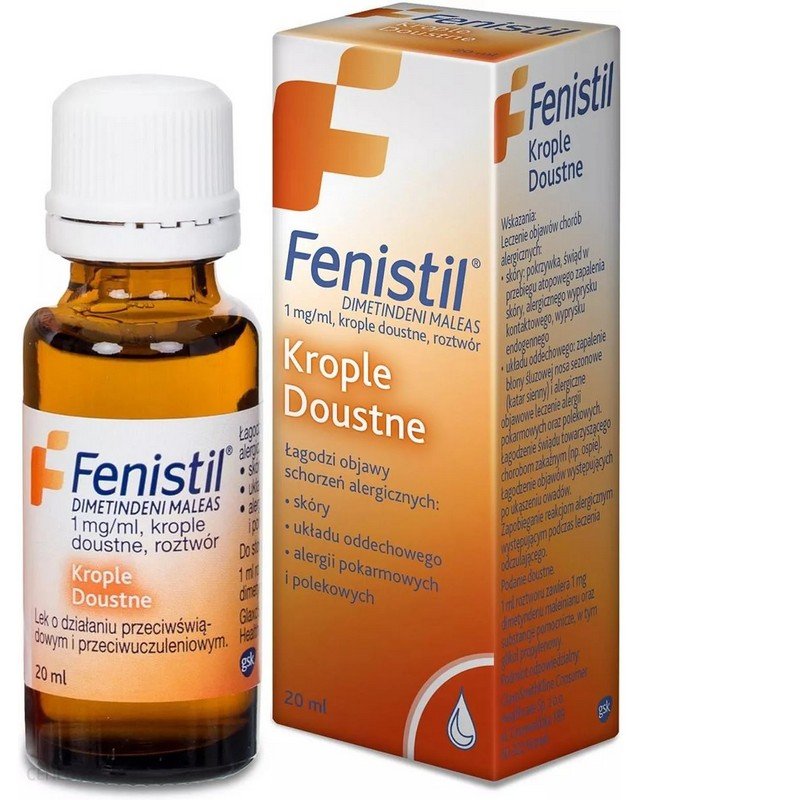 fenistil oral drops 1mg 1ml 20ml Fenistil oral drops 1 mg/ml 20 ml