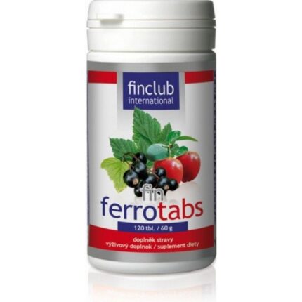 Finclub Fin Ferrotabs 120 tab
