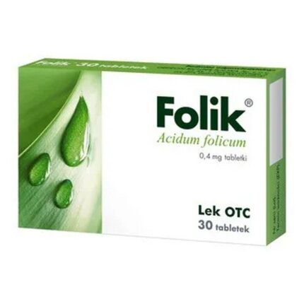 Folik 0.4 mg Tablets 30 Pieces