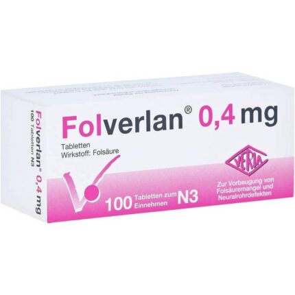 FOLVERLAN 0.4 mg tablets, 100 pcs