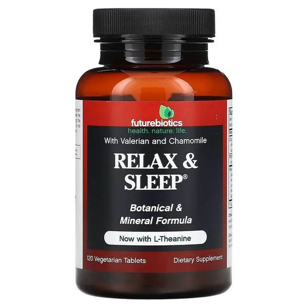 futurebiotics relax and sleep 120 vegetarian tablets Futurebiotics Relax & Sleep 120 Vegetarian Tablets