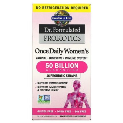 Garden of Life Dr. Formulated Probiotics Once Daily Women’s – 30 Capsules