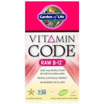 Garden of Life Vitamin B 12 Raw30 caps