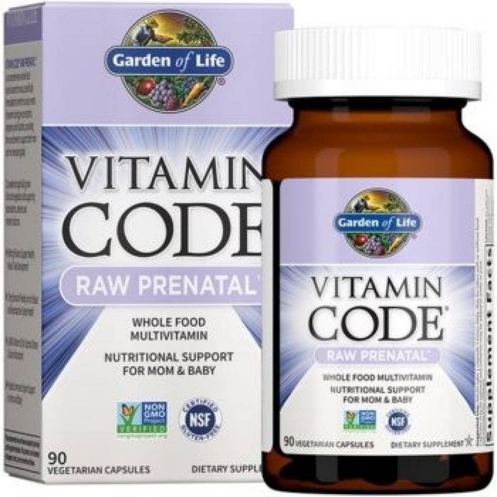 garden of life vitamin code raw prenatal multivitamin pro tehotenstvi 90 r Garden of Life Vitamin Code RAW Prenatal MultiVitamin for Pregnancy 90