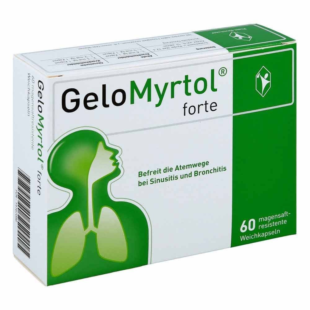 gelomyrtol forte gastro resistant soft capsules 60 pcs GELOMYRTOL forte gastro-resistant soft capsules, 60 pcs