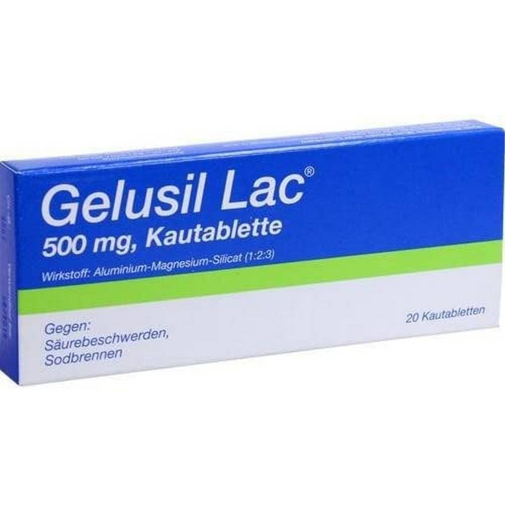 gelusil lac chewable tablets 20 pcs Gelusil LAC Chewable Tablets 20 pcs