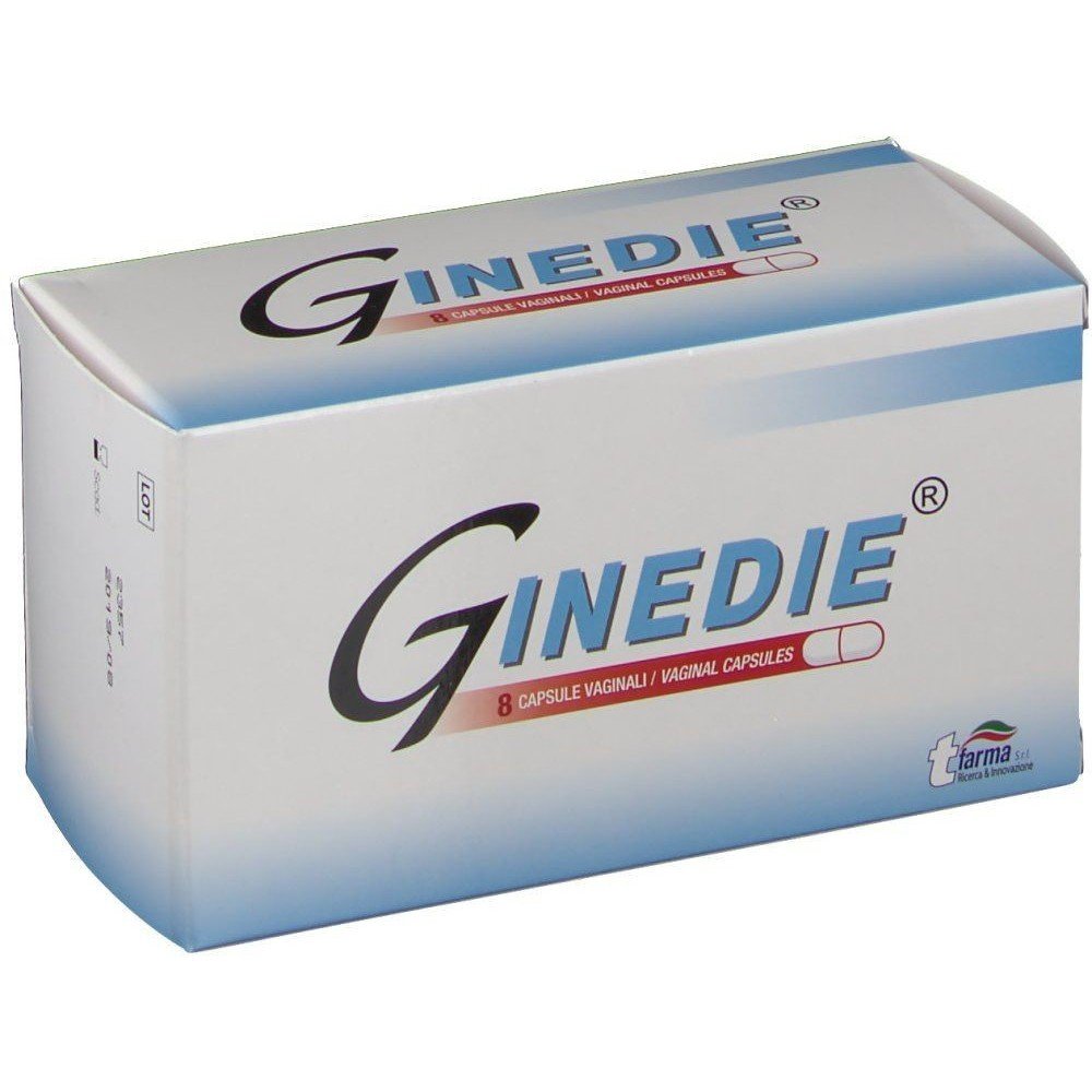 ginedie vaginal capsules 8 caps Ginedie Vaginal Capsules 8 pcs