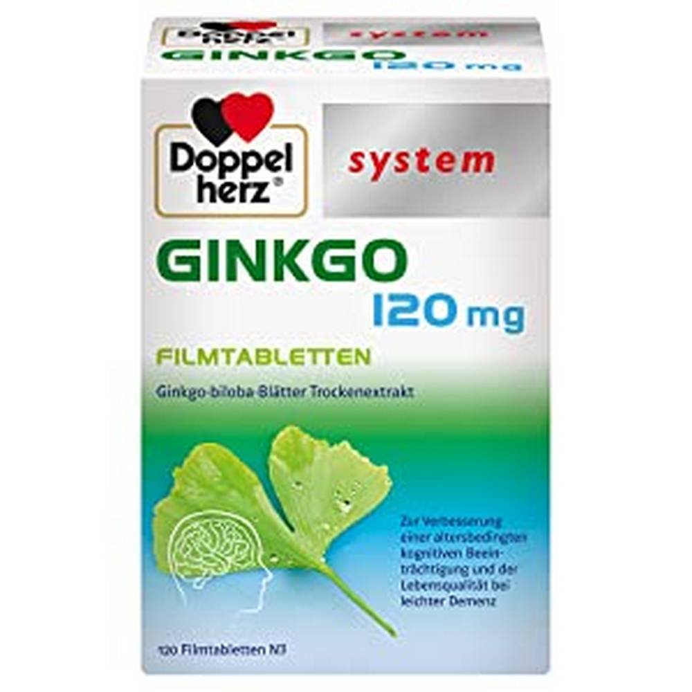ginkgo 120 mg system film tablets 120 pcs Ginkgo 120 mg system film tablets, 120 pcs