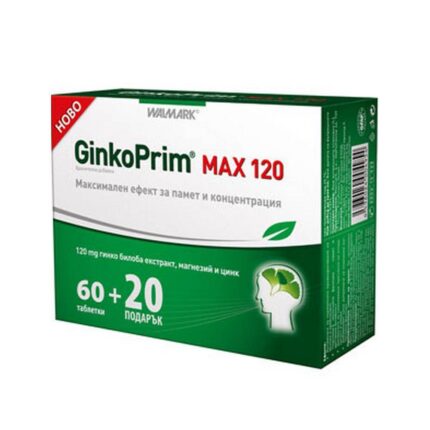GinkoPrim Max 120mg Tabletten 60 + 20 Stück