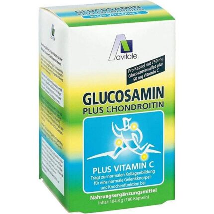 Glucosamine 750 mg + Chondroitin 100 mg Capsules 180 pcs