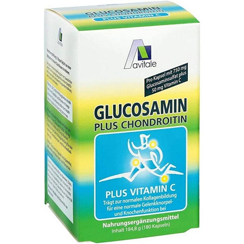 glucosamine 750 mg chondroitin 100 mg capsules 180 pcs Glucosamine 750 mg + Chondroitin 100 mg Capsules 180 pcs