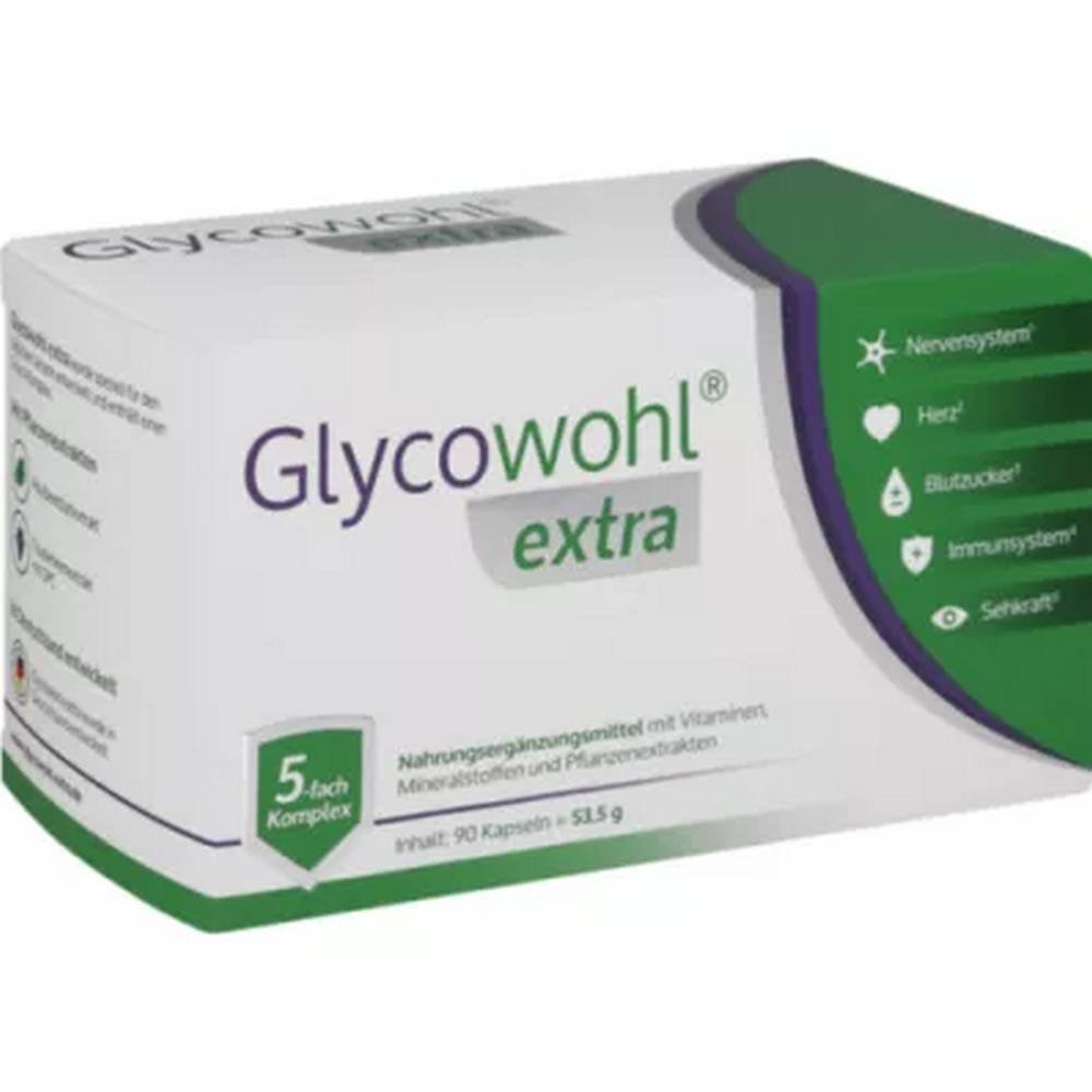 glycowohl extra capsules 90 pcs Glycowohl Extra Capsules 90 Pieces