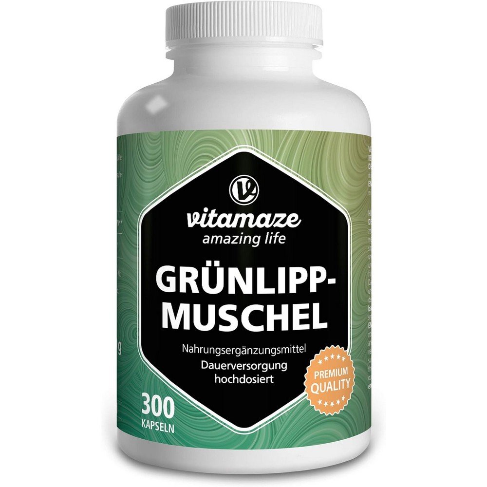 green lipped mussel capsules high dose 1500 mg green lipped mussel powder from new zealand per daily dose 300 capsules Green-Lipped Mussel Capsules – 1500 mg per daily dose – 300 caps