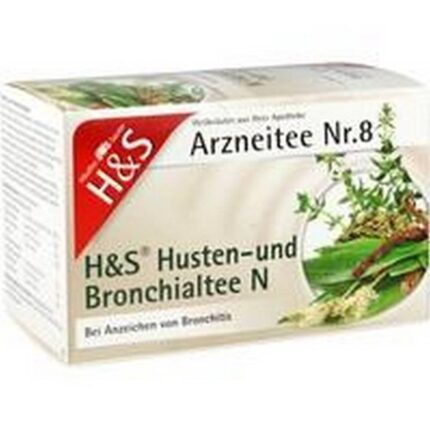 H&S cough and bronchial tea N filter bags, 20X2.0 g