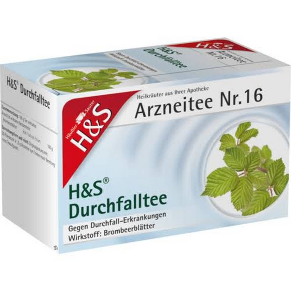 hands diarrhea tea filter bags 20x15 g H&S Diarrhea Tea Filter Bags 20 × 1.5 g