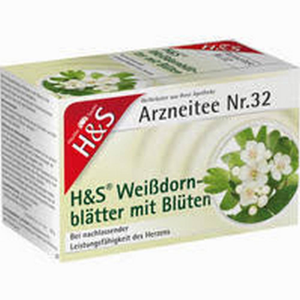 hands hawthorn leaves with flowers filter bag 20x16 g H&S Hawthorn Leaves with Flowers Tea 20 × 1.6 g