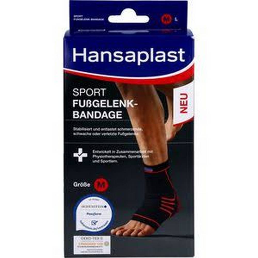 hansaplast sport ankle bandage size l 1 pc HANSAPLAST Sport ankle bandage size L, 1 pc