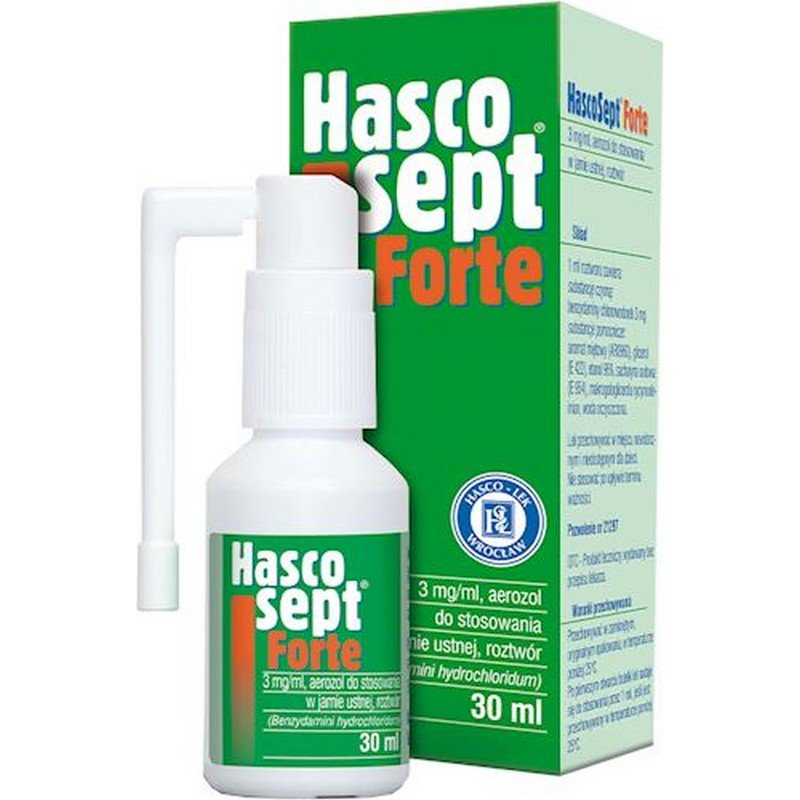 haskosept forte aerosol 30ml Haskosept Forte aerosol 30 ml