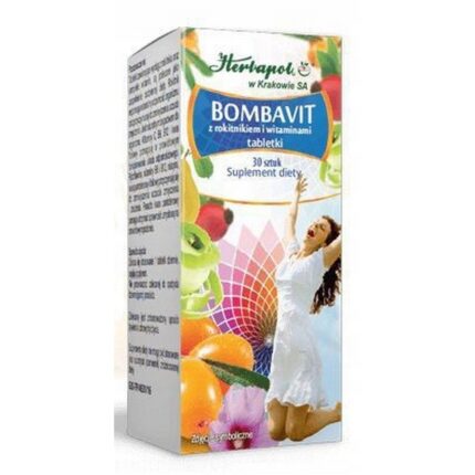 Herbapol Kraków Bombavit with Sea Buckthorn and Vitamins 30 pcs