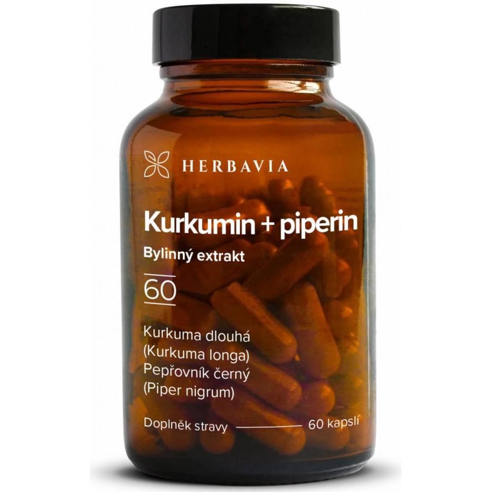herbavia turmeric piperine herbal extract 60 capsules Herbavia Turmeric Piperine Herbal Extract 60 Capsules