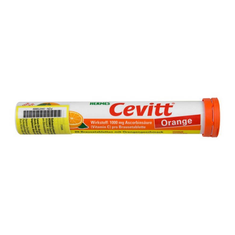 hermes cevitt orange effervescent tablets 20 pcs HERMES Cevitt Orange effervescent tablets, 20 pcs