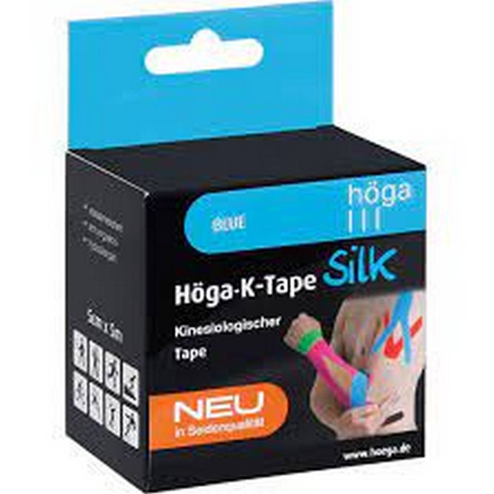 hoga k tape silk 5 cmx5 m lfrblue kinesioltape 1 pc HÖGA-K-TAPE Silk 5 cmx5 m l.fr.blue kinesiol.Tape, 1 pc