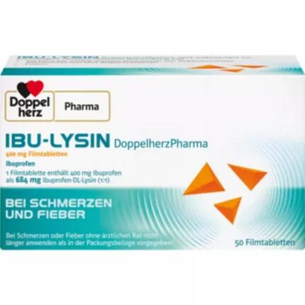 IBU-LYSIN Double-Heartpharm 400 mg — 50 pcs