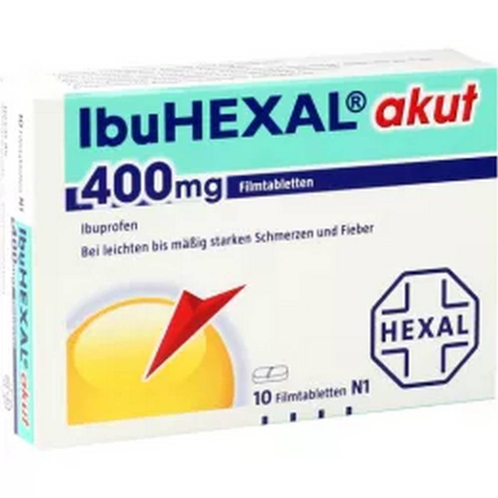 ibuhexal acute 400 10 pcs Ibuhexal Acute 400 Tablets 10 pcs