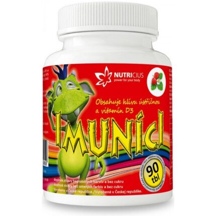 Immunici Oyster mushroom with vitamin D for children 90 tbl