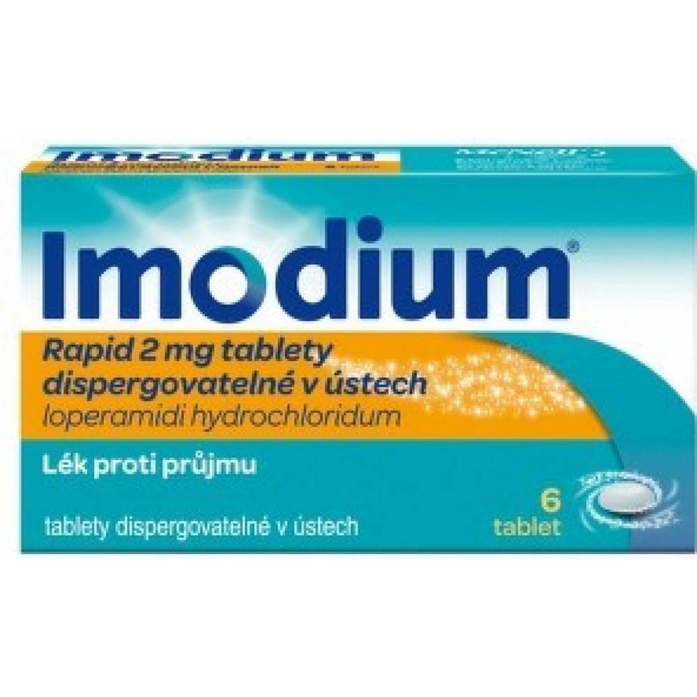 imodium rapid 2mg 6 Imodium Rapid 2 mg Orodispersible Tablets 6 pcs