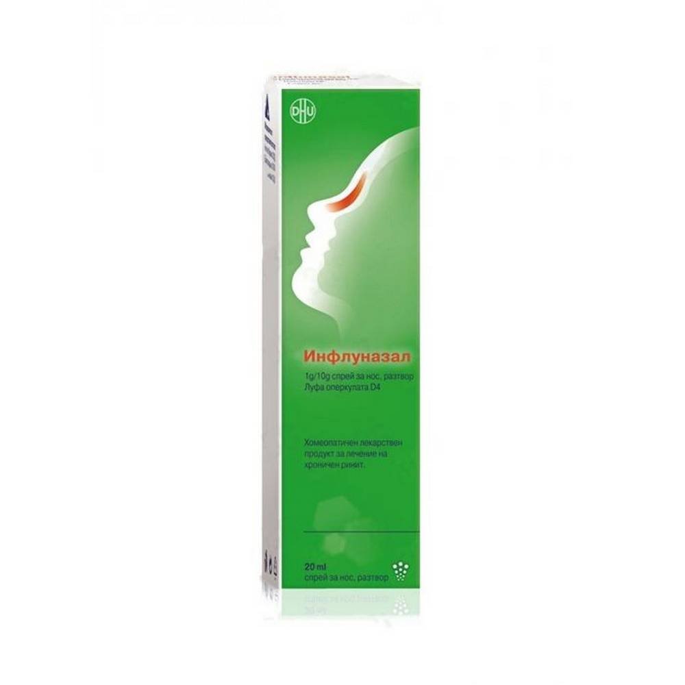 influnasal 1g10g 20ml dhuinflunazal Influnasal 1 g / 10 g 20 ml (DHU) — Инфлуназал