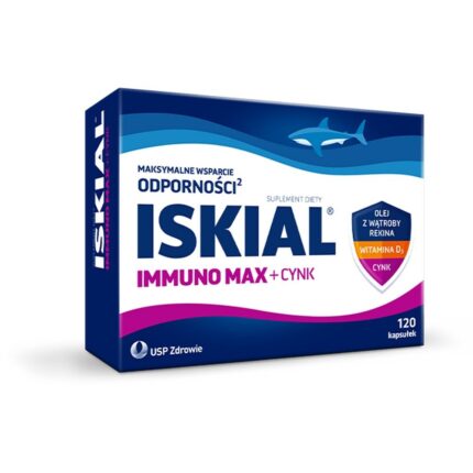 Iskial Immuno Max + Zinc 120 Capsules