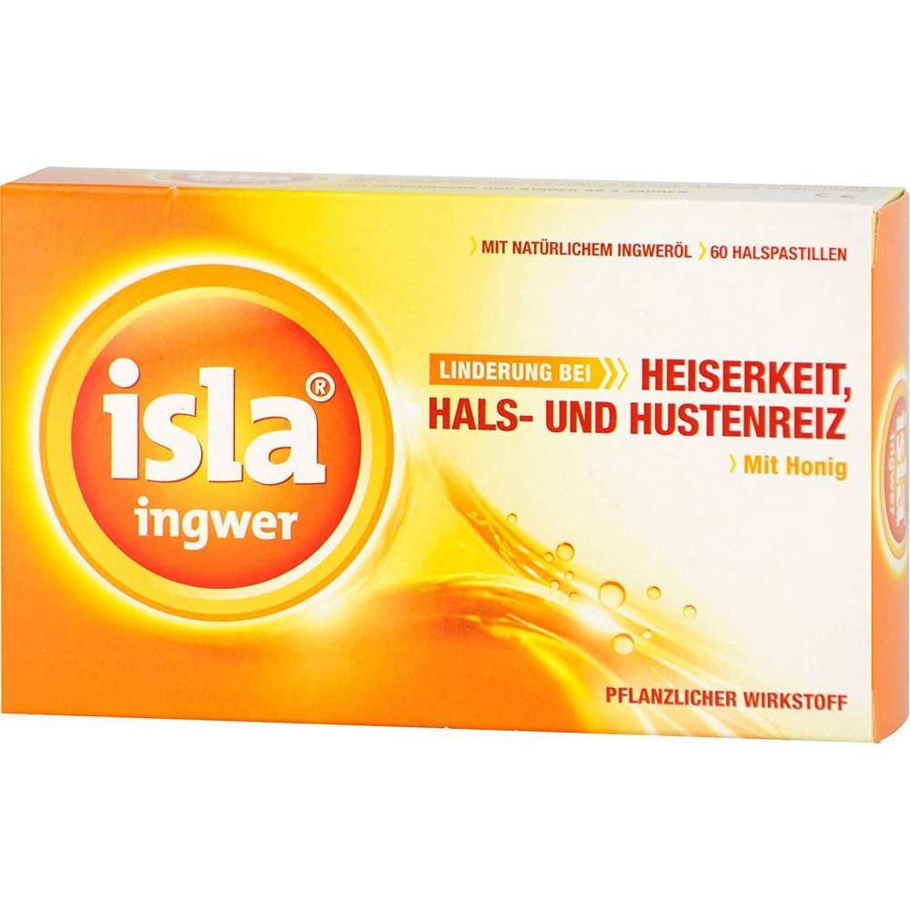 isla ginger pastilles 30 pc ISLA GINGER Pastilles, 30 pc