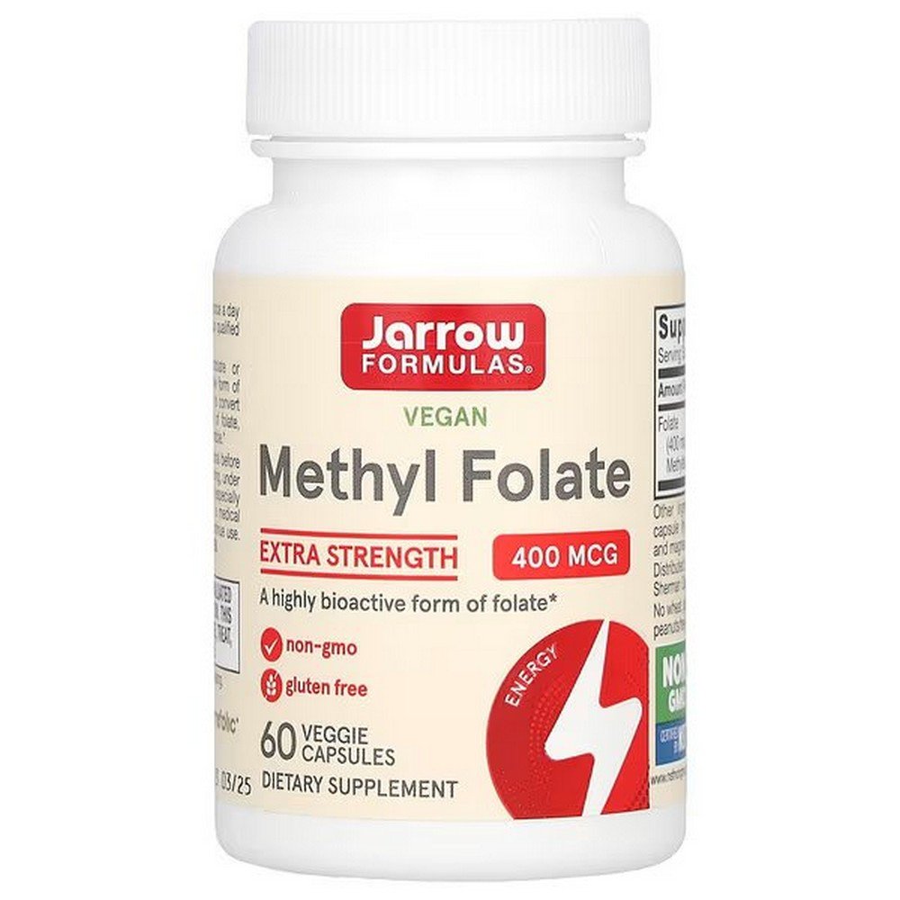 jarrow formulas vegan methyl folate extra strength vegan methyl folate extra strength 400 mcg 60 Jarrow Formulas Vegan Methyl Folate Extra Strength 400 mcg 60 Veg Capsules