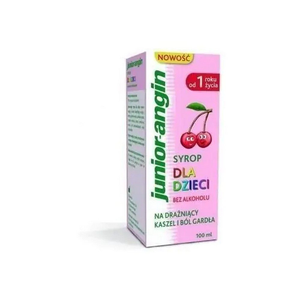 junior angin syrop dla dzieci 100 ml Junior-Angin Syrup for Children 100 ml