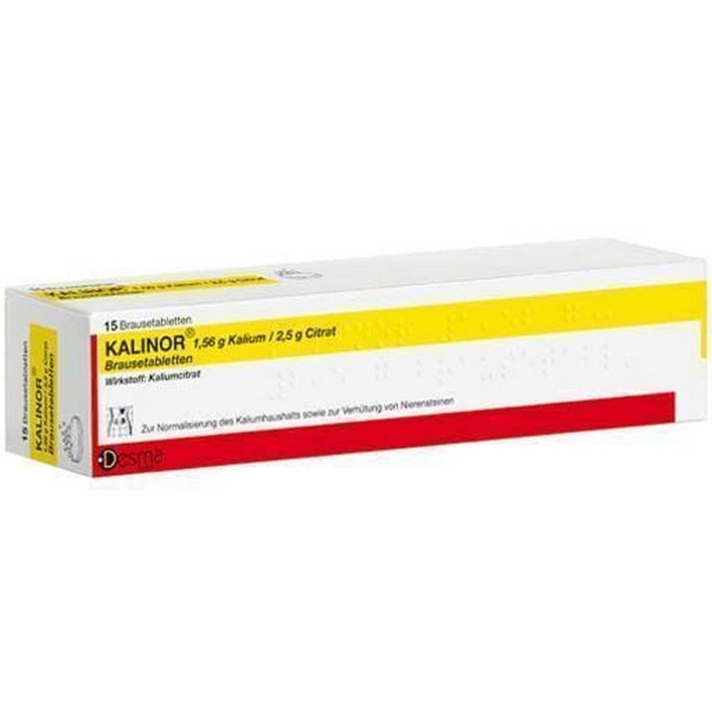 kalinor effervescent tablets 15 pcs Kalinor Effervescent Tablets 15 Pieces
