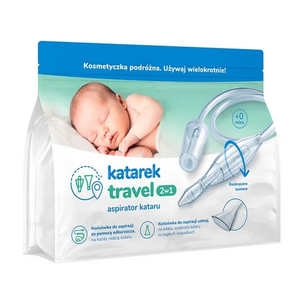 katarek travel 2w1 aspirator do nosa 1 Katarek travel 2w1, aspirator do nosa, 1